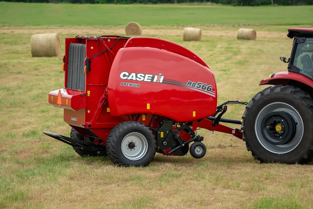 CASE IH RB566 Premium Round Baler | Hay & Forage Equipment