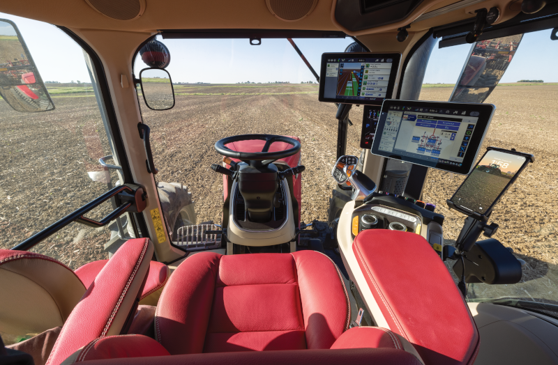 CASE IH tractor cab comfort