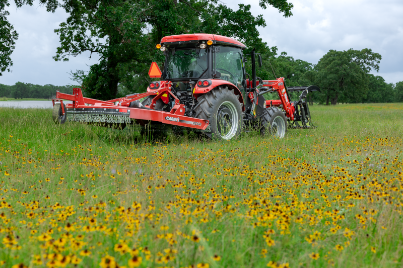 CASE IH tractor for property management