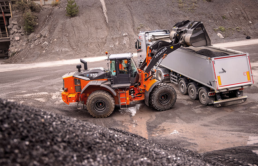 Hitachi wheel loader